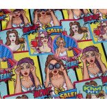 Kiwi Pet's LIMITÁLT nyári vízlepergetős fekhely képregényes 2 méretben