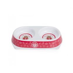 Mackós dupla tál 2x180ml