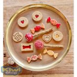 Cooka's Valentin Candy Crush Gluténmentes Kutyasüti Gift Box Díszdobozban 100g