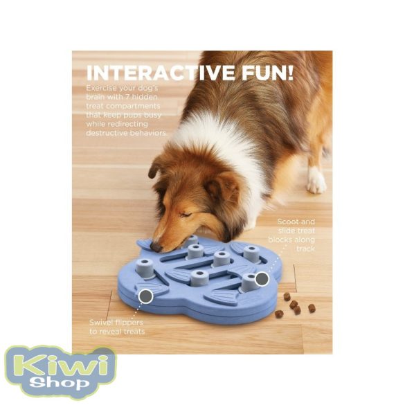 Nina Ottosson - Dog Hide N' Slide Lila interaktív csemege kirakós kutyajáték