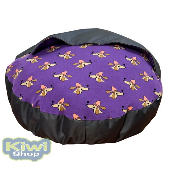 Kiwi Pet's strong dogs and hurts bebújós fekhely lila 80cm