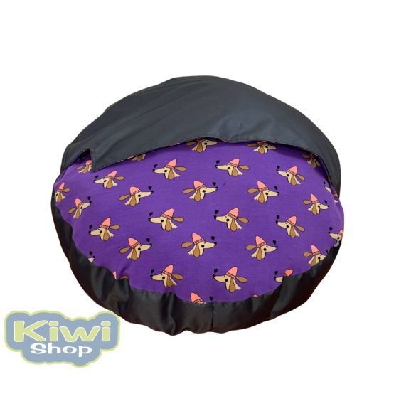 Kiwi Pet's strong dogs and hurts bebújós fekhely lila 80cm