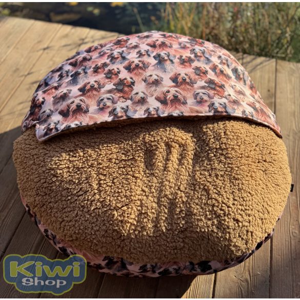 Kiwi Pet's strong bebújós fekhely szálkás tacskós 80cm