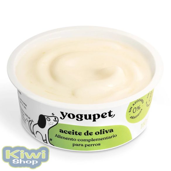 YOGUPET LAKTÓZMENTES JOGHURT KUTYÁKNAK - EXTRA SZŰZ OLÍVAOLAJJAL 110G