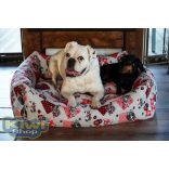 Kiwi Pet's Red dogs nagy méretű kutyafekhely 100x85cm