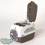 BAMA MAXI TOUR SZÁLLÍTÓBOX BARNA-FEHÉR 59x38x37CM