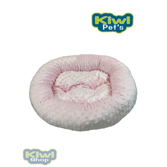 Kiwi Pet's baby pink donut kutyafekhely 50cm