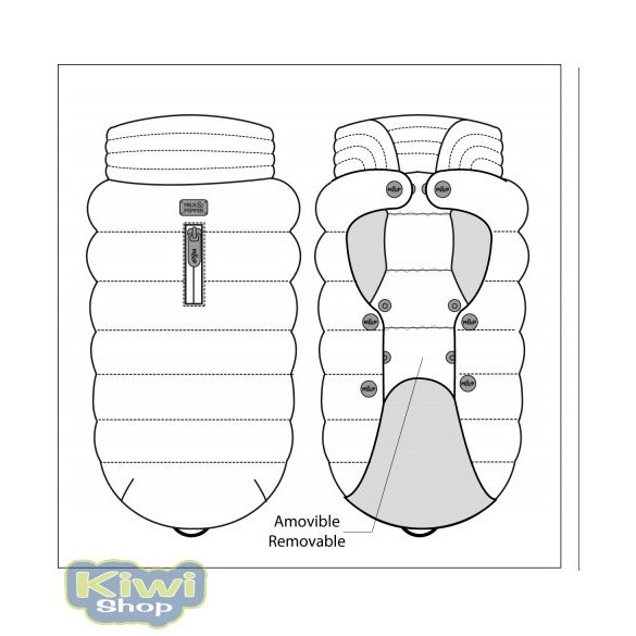 Milk&Pepper Alois Puff Jacket 50A és 55A méretben