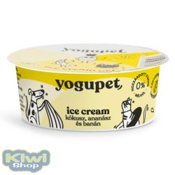   YOGUPET LAKTÓZMENTES JOGHURT ÉS KUTYAFAGYI KUTYÁKNAK ÉS CICÁKNAK - ANANÁSZ, KÓKUSZ ÉS BANÁN 110G