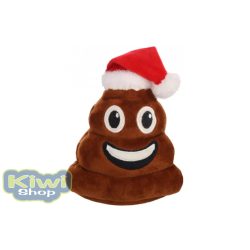 FGO karácsonyi kaki emoji plüss sípolós