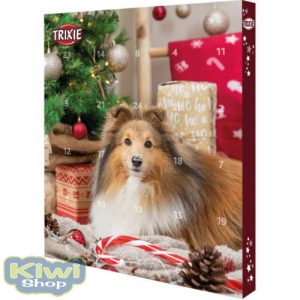 Trixie Xmas Advent Calendar for Dogs - jutalomfalat (több féle) kutyák részére (24x8g)