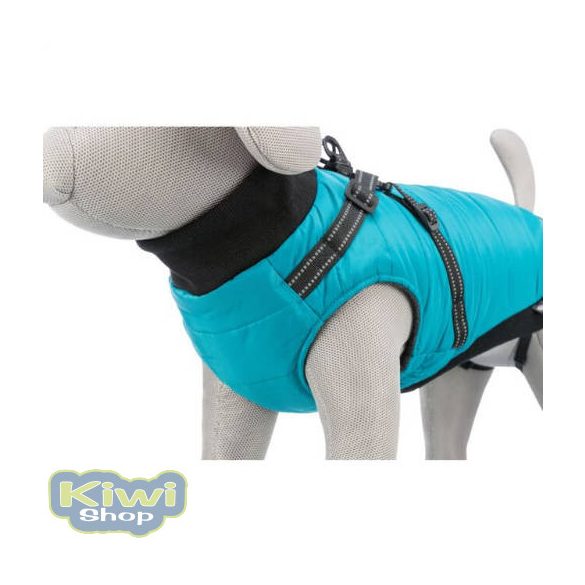 Pontis vízlepergetős kabát hámmal aqua