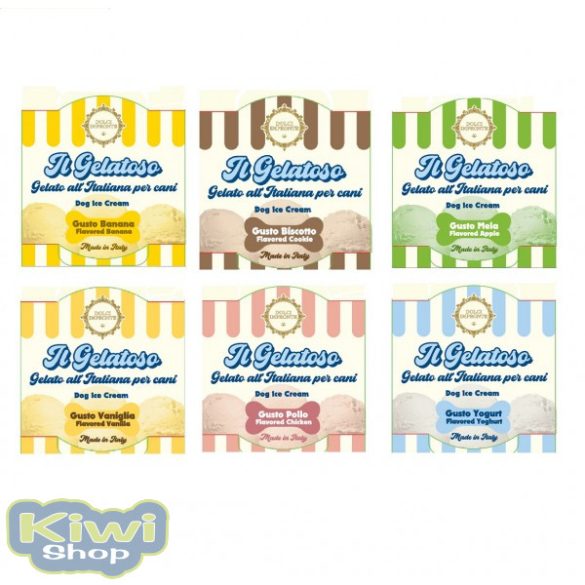 Dolci Impronte kutyafagyi több ízben 40gr