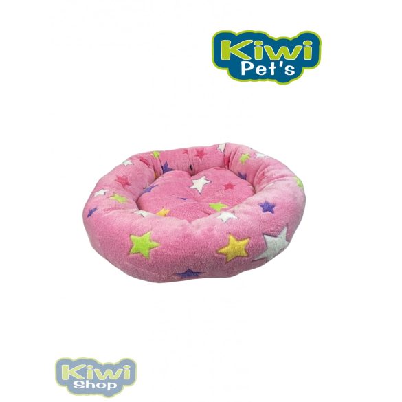 Kiwi Pet's pink stars donut kutyafekhely 50cm 
