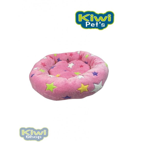 Kiwi Pet's pink stars donut kutyafekhely 50cm 