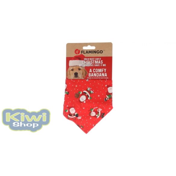 FGO mikulásos kendő 55cm 