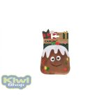 Karácsonyi sípolós plüss süti 14cm