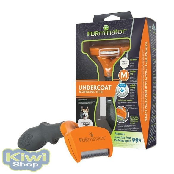 Furminator - ALJSZŐRKEFE- KÖZEPESTESTŰ RÖVID SZŐRŰ KUTYÁKNAK (M)