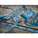 Delight's Dog Design Szörnyecskés vízálló nyakörv