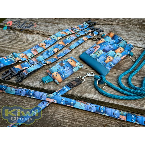 Delight's Dog Design Szörnyecskés vízálló nyakörv