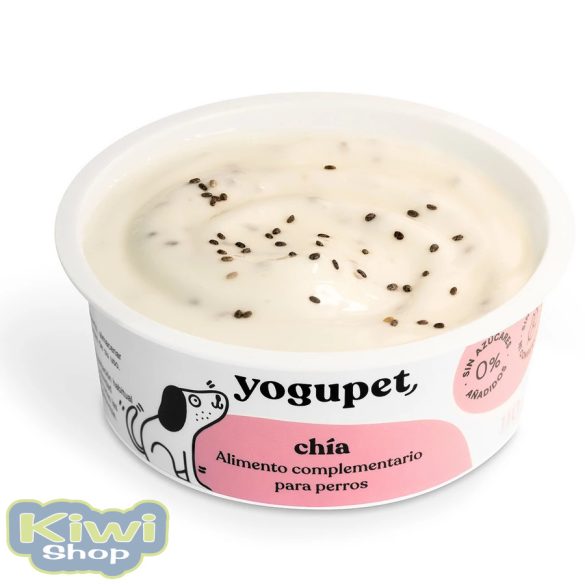 YOGUPET LAKTÓZMENTES JOGHURT KUTYÁKNAK - CHIA MAGGAL 110G