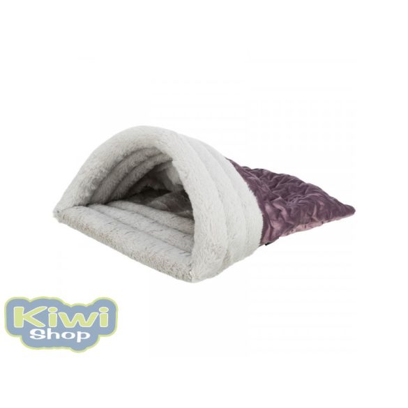 Karácsonyi bújózsák lila/szürke