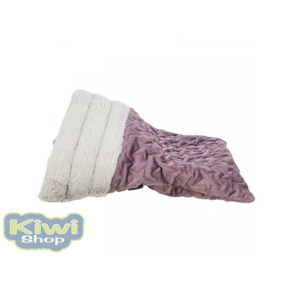 Karácsonyi bújózsák lila/szürke