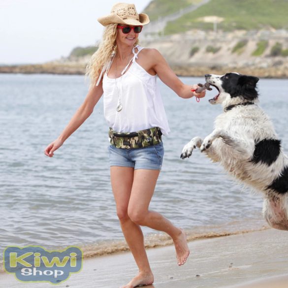 Doog övtáska rózsaszín pöttyös