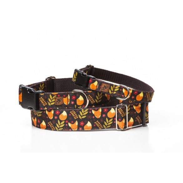 Delight's Dog Design őszi rókás nyakörvek
