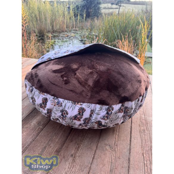 Kiwi Pet's szálkás tacskós strong bebújós fekhely 80cm 