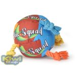 PLAY PUFF SZÍNES SÍPOLÓ LABDA KÖTÉLLEL 14 CM