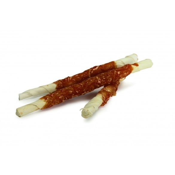 Szárított marhabőrre tekert nyulas snack 6 db 12 cm/zacskó 