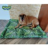 Kiwi Pet's LIMITÁLT nyári fekhely levél mintás 2 méretben