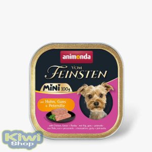 Animonda Vom Feinsten Adult Mini (csirke,liba,petrezselyem) alutálkás - felnőtt kutyák részére (100g)