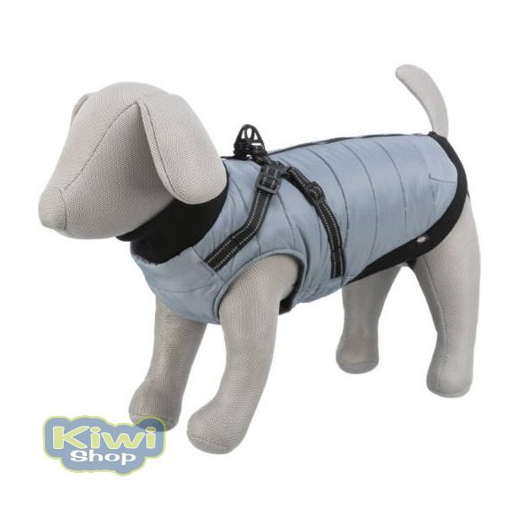 Pontis vízlepergetős kabát hámmal grey