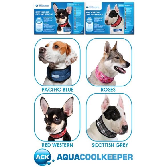 Aqua Coolkeeper hűsítő nyakörvek 