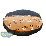 Kiwi Pet's bebújós fekhelyek barna kutyás