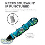 Outward Hound Invincibles Green Snake plüss kutyajáték, L