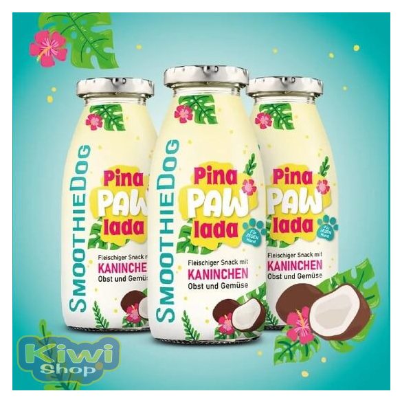 SmoothieDog - Nyúlhús smoothie kutyáknak 250 ml - Summer Edition
