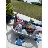 Kiwi Pet's vízen úszó játékok pipacsos