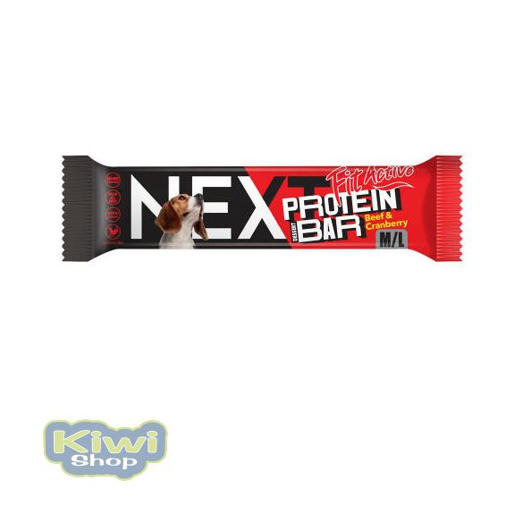 FitActiveNEXT Protein dessert Bar 55g Beef&Cranberry (marha&vörösáfonya) - Jutalomfalat kutyák részére