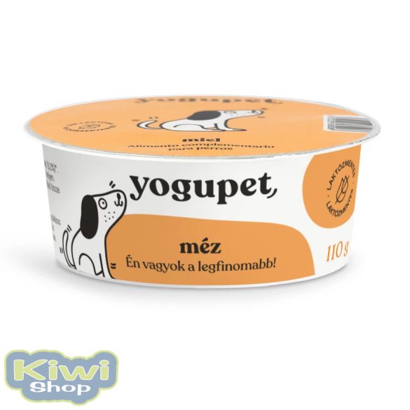 YOGUPET LAKTÓZMENTES JOGHURT KUTYÁKNAK - SPANYOL MÉZZEL 110G